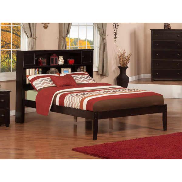 Harriet Bee Quitaque Platform Bed with Bookcase by Harriet Bee